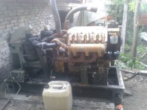 Ipari aggregátor 130 Kw teljesítményű V6 turbódízel